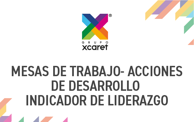  MESAS DE TRABAJO- ACCIONES DE DESARROLLO | INDICADOR DE LIDERAZGO